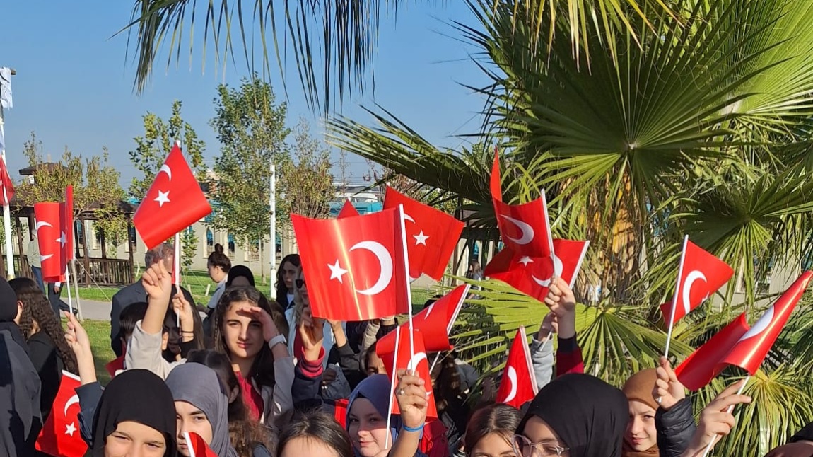 29 EKİM CUMHURİYET BAYRAMINI COŞKUYLA KUTLADIK